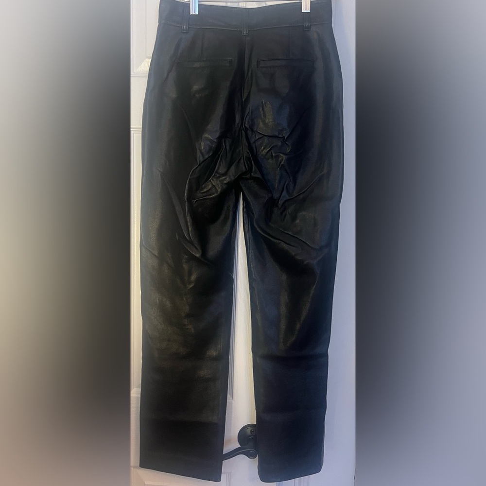 Aritzia Babaton Black Leather Trousers - Picture 4 of 4